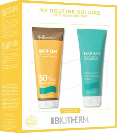 Set Biotherm SPF 50+ Waterlover Summer, Qumësht SPF 50 + 200 ml + Qumësht 200 ml
