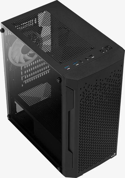 Kasë për kompjuter Aerocool Trinity Mini V3 RGB (ACCS-PV32133.11), e zezë