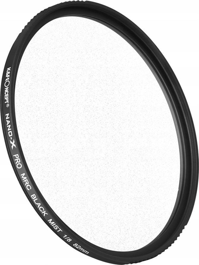 Filtër përhapës për lente K & F HD Black Mist, 1 / 8, 82 mm