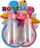 Set aksesore për kuklla Adar 464445, 2 biberona, 1 cullaf, rozë