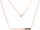 Qafore JwL Luxury Pearls JL0478CH, rozë