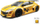 Lodër makinë Bburago Renault Megane Trophy, 3+, e verdhë