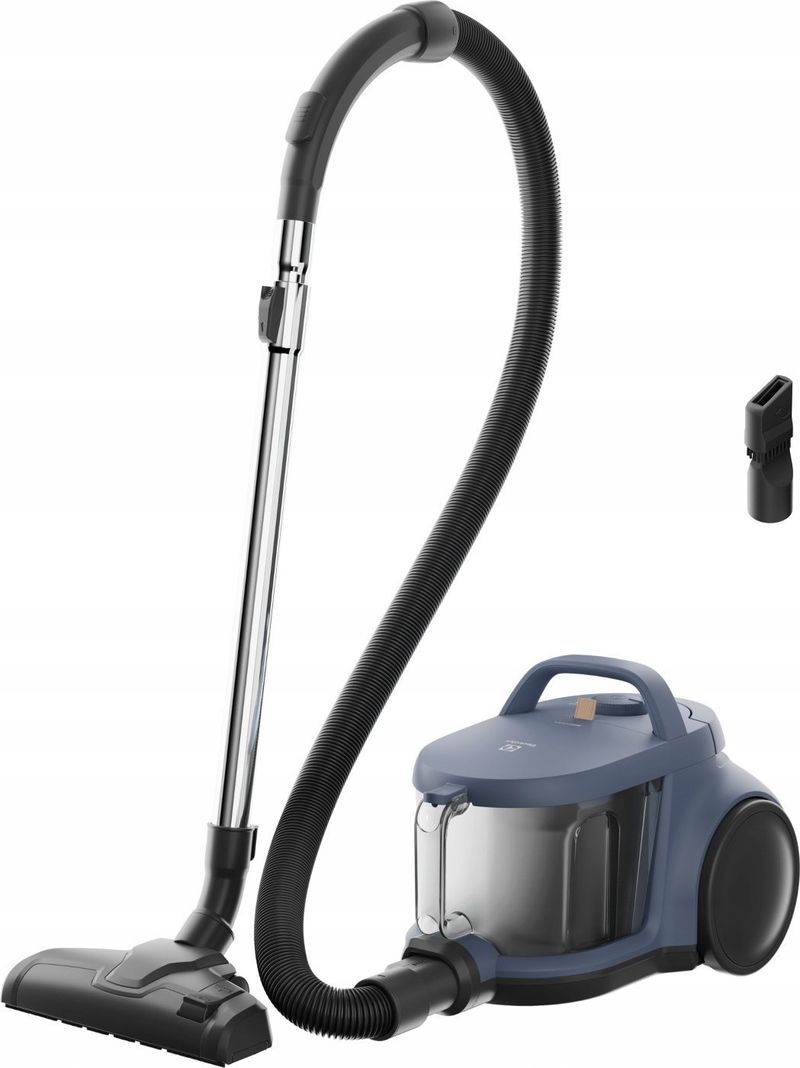 Fshesë me korrent Electrolux 300 EL31C1LDB, pa qese, filtër HEPA, blu