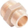 Nipëll reduktues bronzi Sizer Fitting 375, 1 1/2" në 1 1/4"