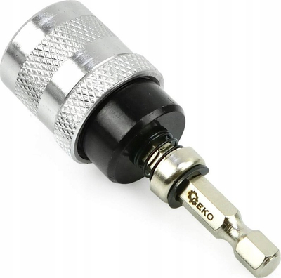 Adaptor për bit drywall Geko G30008, metalik