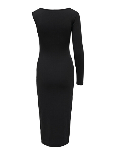 Fustan ONLY ONLINA Standard Fit 15302675 Black/One Sleeve