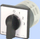 Ndërprerës rrotullues Elektromet Łuk E12-62, 3P 12A, IP65, me pllakë