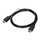 Kabllo HDMI Lanberg CA-HDMI-11CC-0010-BK, 1m, 4K, i zi
