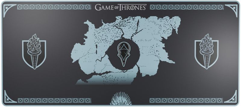 Mousepad Lexip Game of Thrones Night King XXL, sipërfaqe e madhe, blu
