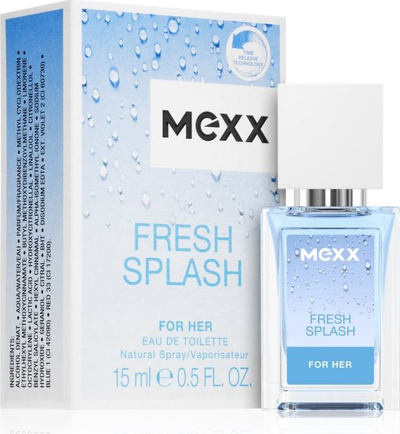 Parfum Mexx Fresh Splash for Her Eau de Toilette, 15ml, spray