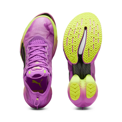 Atlete vrapimi Puma Fast-R NITRO Elite 2, për asfalt, vjollcë me të verdhë