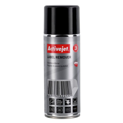 Spraj për heqje etiketash Activejet AOC-400, 400ml, gri e zezë