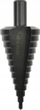 Stërvitje shkallëzuese Geko G38563, HSS TiAlN, 4-39mm, e zezë