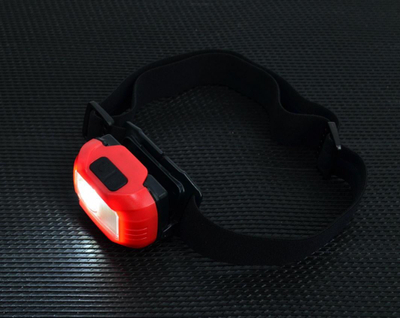 Fener koke AWTools AW17615, LED, me shumë mënyra drite, i zi