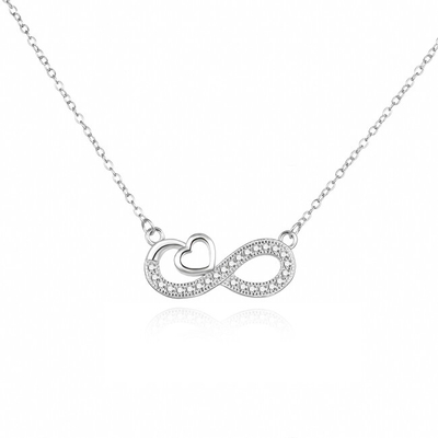 Varëse për femra Agato Infinity Love AGS1573/47, e argjendtë