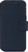 Këllëf-portofol Decoded Leather Detachable Wallet për iPhone 16, lëkurë, me kapak dhe me vende për karta, blu navy