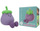 Lampë nate Marys Aubergine, dritë e rregullueshme, USB C, lejla