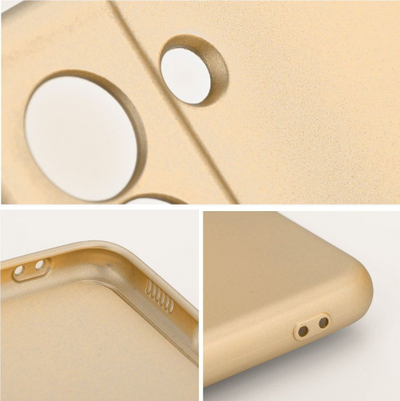 Kapak telefoni OEM Metallic Cover për iPhone 15 Pro, mbrojtës, gold