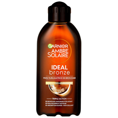 Vaj për nxirje Garnier Ambre Solaire Ideal Bronze, 200 ml