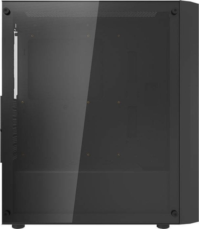 Kasë Darkflash DK351, e zezë, Midi Tower