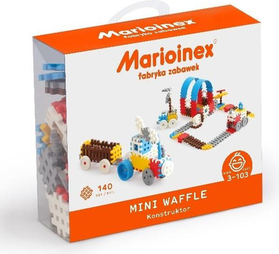 Marioinex Waffle Mini Blocks Constructor, 140 Парчиња