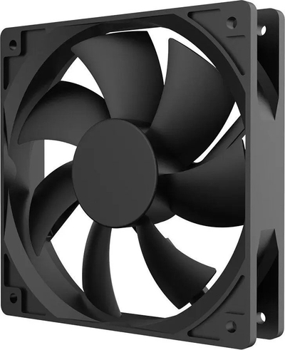 Ventilator kase PC Akasa Smart, 120mm, PWM, i zi