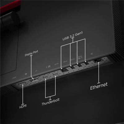 Monitor Lenovo ThinkVision P40w-20, 39.7 ", WUHD , 75 Hz, i zi