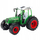Lodër traktor me rimorkio seeder, 34cm, jeshil