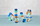 Lodër ndërtime PLUS PLUS Building Blocks, 100 pjesë, blloqe të mëdha me ngjyra