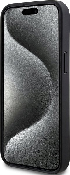 Kapak telefoni Dkny DKHCP15MPRTHSLK, për iPhone 15 Plus 14 Plus 6.7", hardcase, i zi