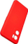 Mbrojtëse telefoni Silicone Case për Oppo Reno 7 5G, silikon, e kuqe