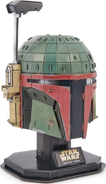 Пазл модел 3D 4D Build Star Wars Boba Fett, 93 парчиња, 20 cm, многуобојно