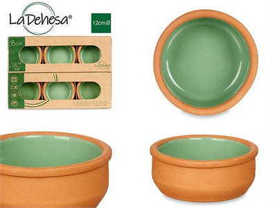 Set pjatancash balte La Dehesa, 6 copë, 8 cm, jeshile