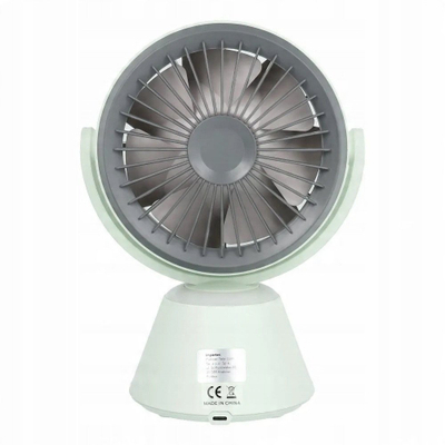 Ventilator tavoline OEM HX-121B, 4000mAh, 3 shpejtësi, jeshile matcha