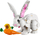 Set LEGO® Creator 31133 White Rabbit, 258 pjesë