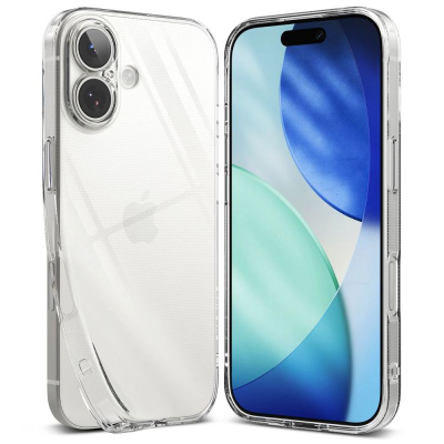Këllëf telefoni Ringke Air për iPhone 17, TPU i butë, shumë i hollë, plastikë e tejdukshme