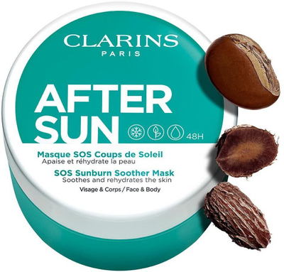 Maskë pas diellit Clarins SOS Sunburn Soother për fytyrë dhe trup, qetësuese, 100 ml