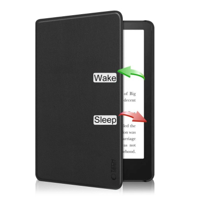 Këse Tech-Protect Smartcase për Kindle Paperwhite 6, wake sleep, e zezë