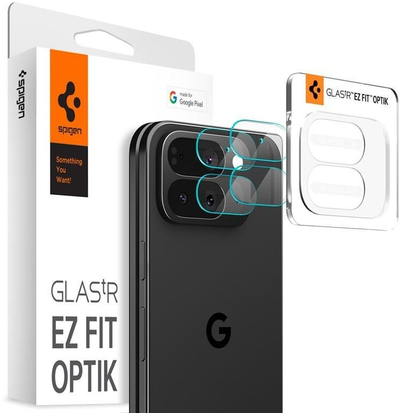 Mbrojtës kamere Spigen Glas.tR EZ Fit Optik, për Pixel 10 Pro Fold, xham i pastër, 2 copë