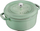 Tenxhere gize Staub La Cocotte, 3.7L, e rrumbullakët, jeshile Sage