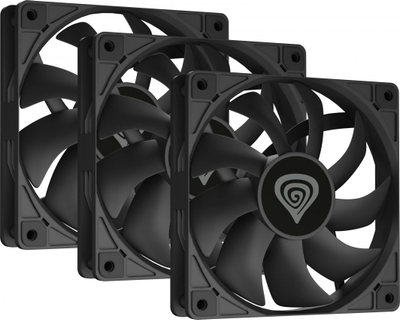 Ftohës Genesis Oxal 120 Black 3-pack (NGF-2043)
