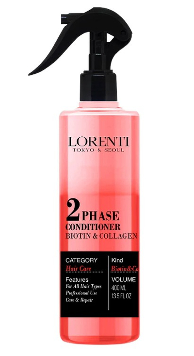 Kondicioner për flokë Lorenti, me biotin 400ml