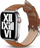 Rrip për Apple Watch Crong Noble Band, lëkurë e vërtetë, 42/44/45/49 mm, mokka