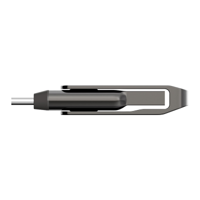 USB Lexar JumpDrive Dual Drive D400, 64GB, USB 3.2 Type A Type C, argjendtë
