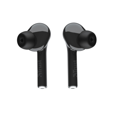Kufje Bluetooth Trust Nika Touch, 16 orë, të zeza