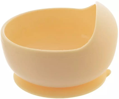 Tas për fëmijë Orion, silikon, 360 ml, i verdhë pastel