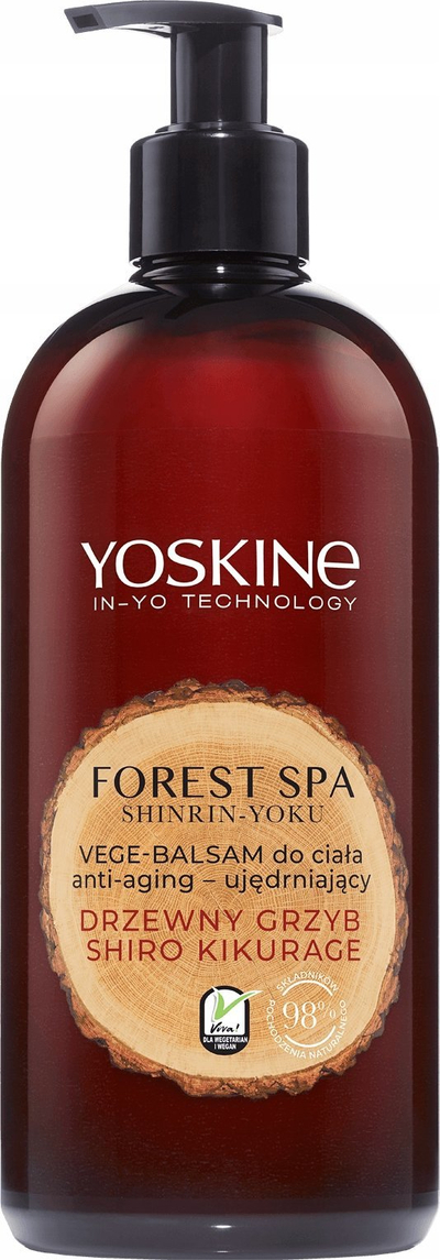 Balsam trupi Yoskine Forest Spa Shiro Kikurage, vege, 400ml