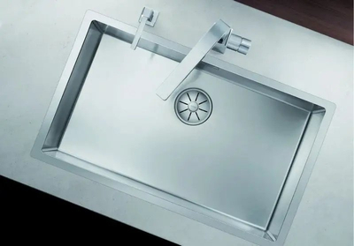 Lavaman kuzhine Blanco Claron 500 IF/N, çelik inox, montim në banak, inox