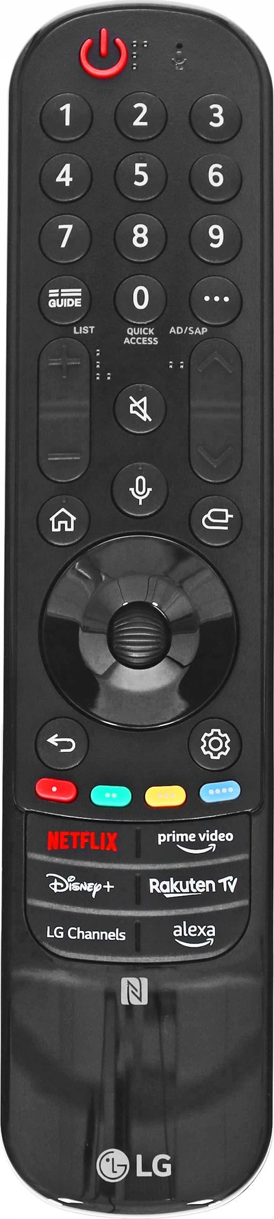 Telekomandë LG Magic Remote AN-MR24GN, për LG Smart TV, me komandë me zë, e zezë
