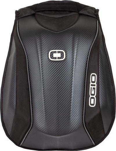 Çantë shpine moto OGIO No Drag Mach S, aerodinamike, që s’e kap uji, e zezë